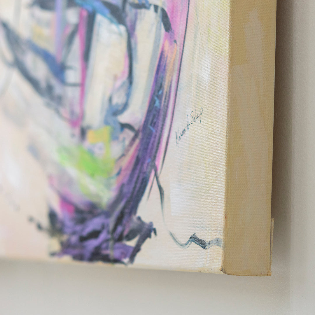 One of a Kind Original 'Tie the Knot' by Karen H. Salup