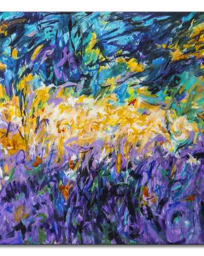 One of a Kind Original 'Ode to Joan Mitchell' by Karen H. Salup