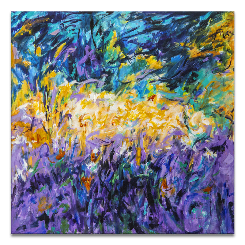 One of a Kind Original 'Ode to Joan Mitchell' by Karen H. Salup