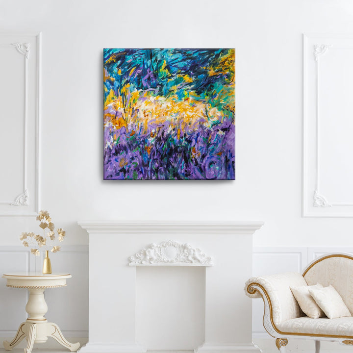 One of a Kind Original 'Ode to Joan Mitchell' by Karen H. Salup