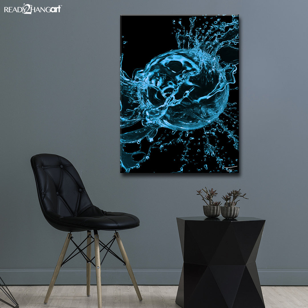 Aqueous Trance XVI' Wrapped Canvas Wall Art