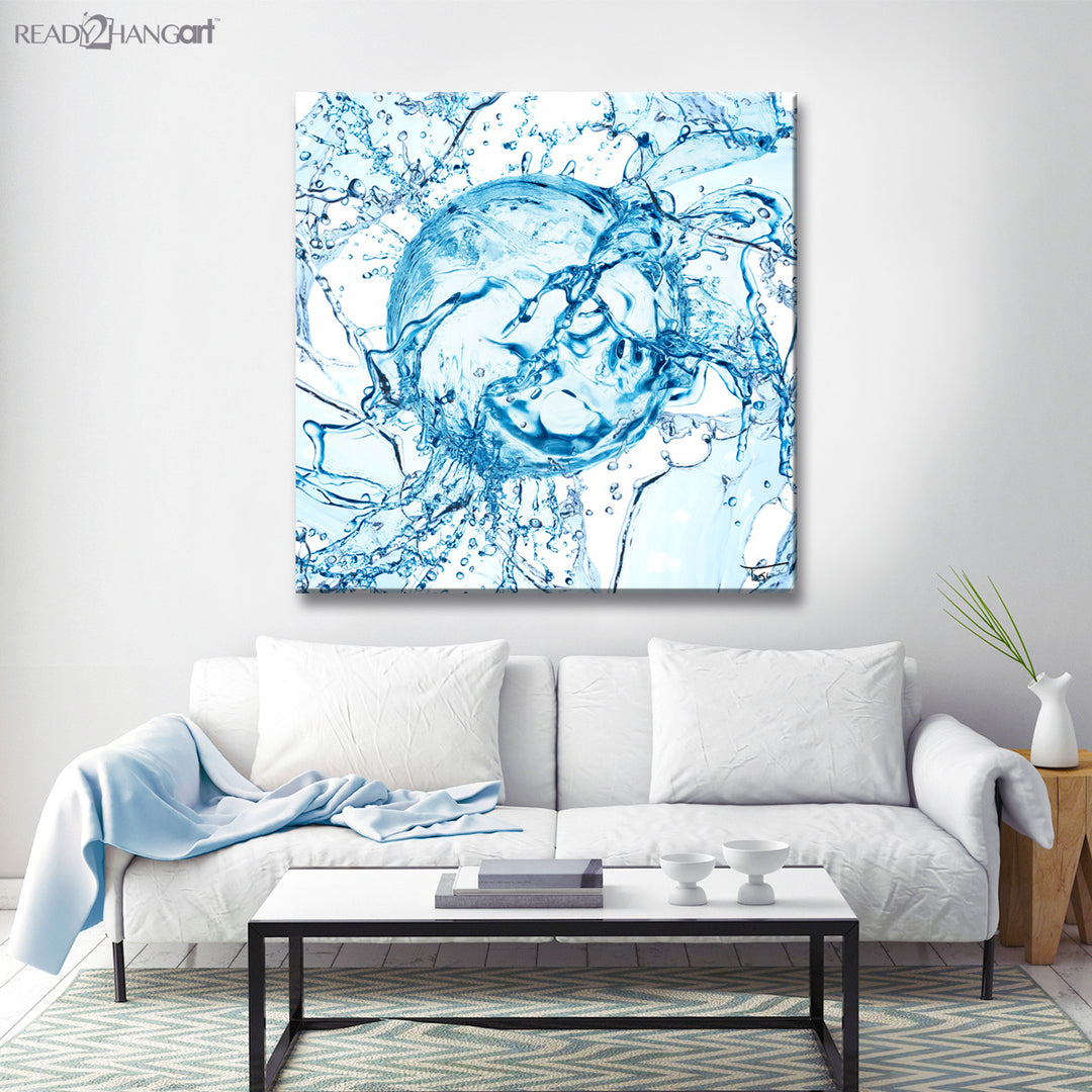 Aqueous Trance XIX' Wrapped Canvas Wall Art
