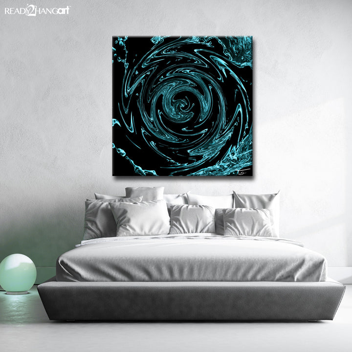 Aqueous Trance XX' Wrapped Canvas Wall Art
