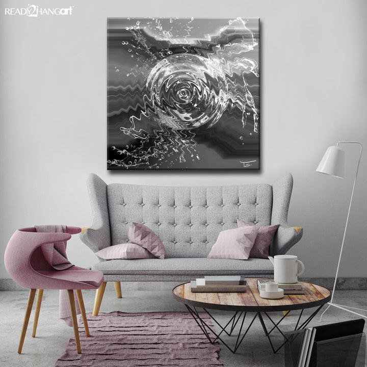Aqueous Trance XXII' Wrapped Canvas Wall Art