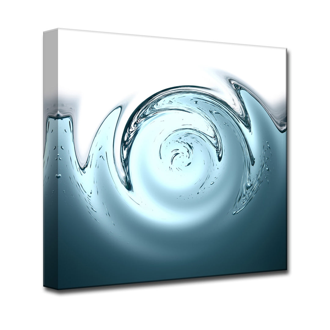 Aqueous Trance XXIV' Wrapped Canvas Wall Art