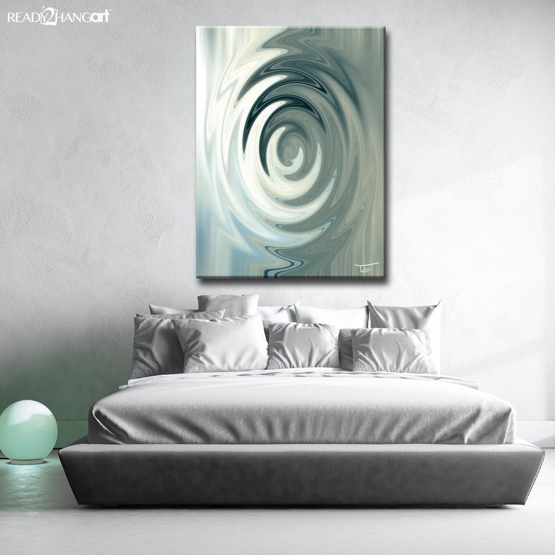 Aqueous Trance XXVII' Wrapped Canvas Wall Art