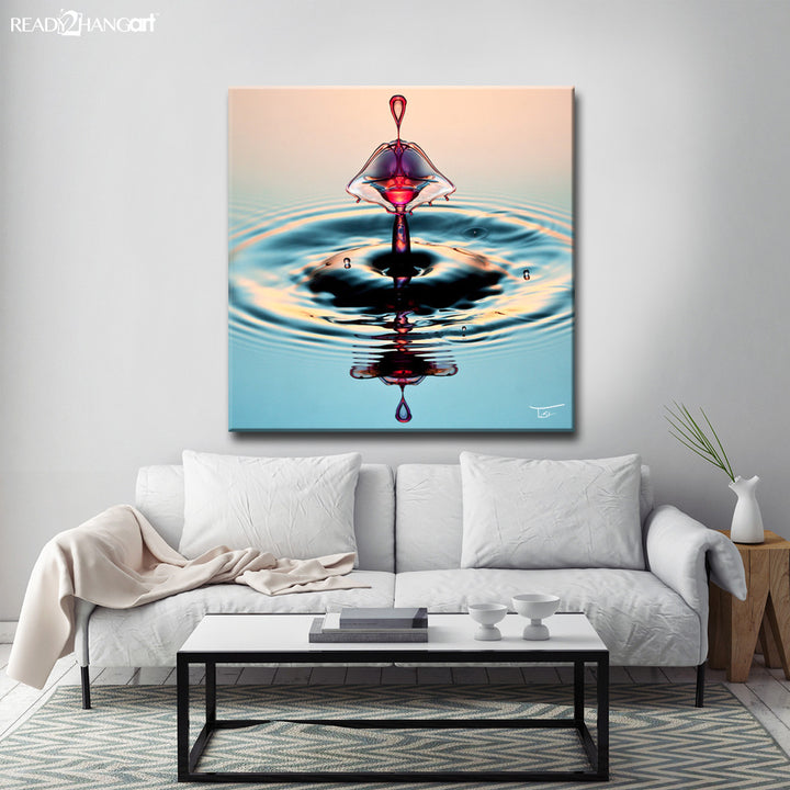 Aqueous Trance XXVIII' Wrapped Canvas Wall Art
