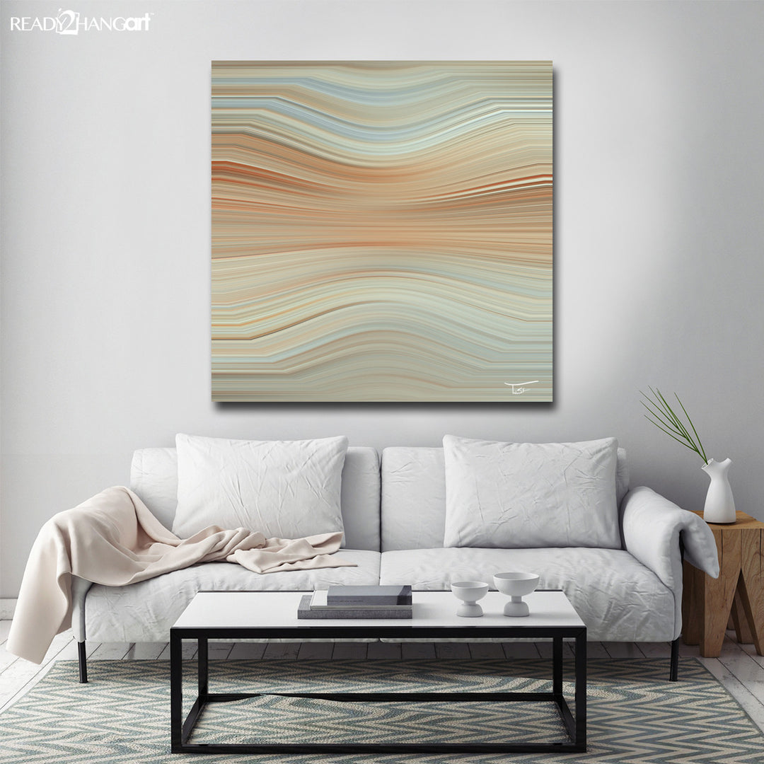 Aqueous Trance' Wrapped Canvas Wall Art