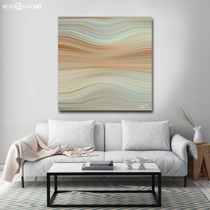 Aqueous Trance' Wrapped Canvas Wall Art