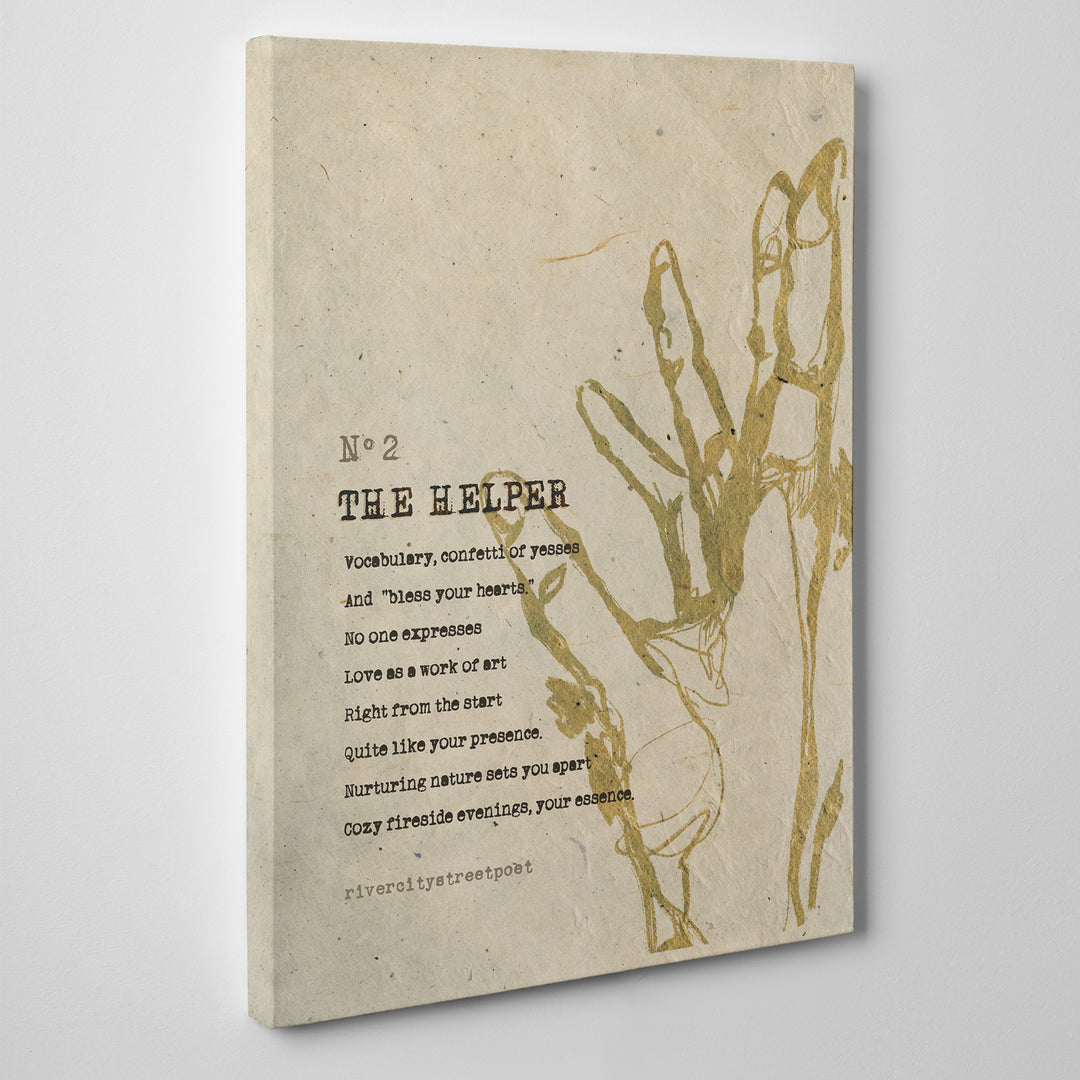 Enneagram No.2 'The Helper' Poetic Wall Art