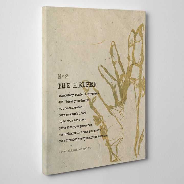 Enneagram No.2 'The Helper' Poetic Wall Art
