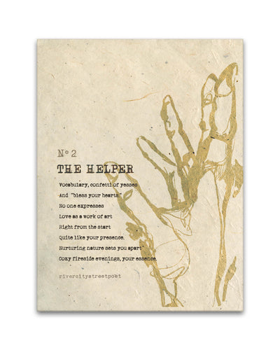 Enneagram No.2 'The Helper' Poetic Wall Art
