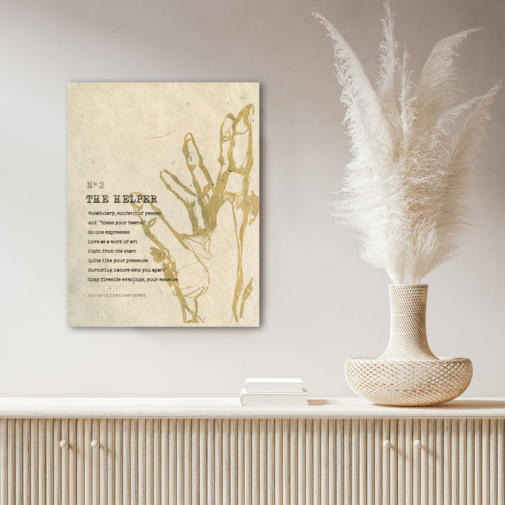 Enneagram No.2 'The Helper' Poetic Wall Art