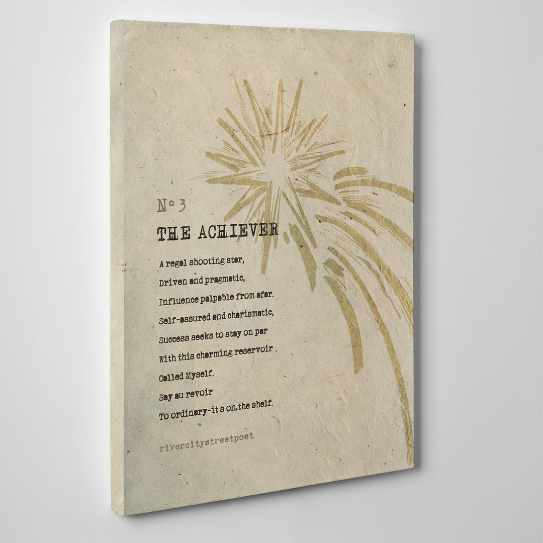 Enneagram No.3 'The Achiever' Poetic Wall Art