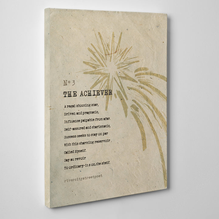Enneagram No.3 'The Achiever' Poetic Wall Art
