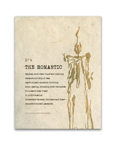 Enneagram No.4 'The Romantic' Poetic Wall Art