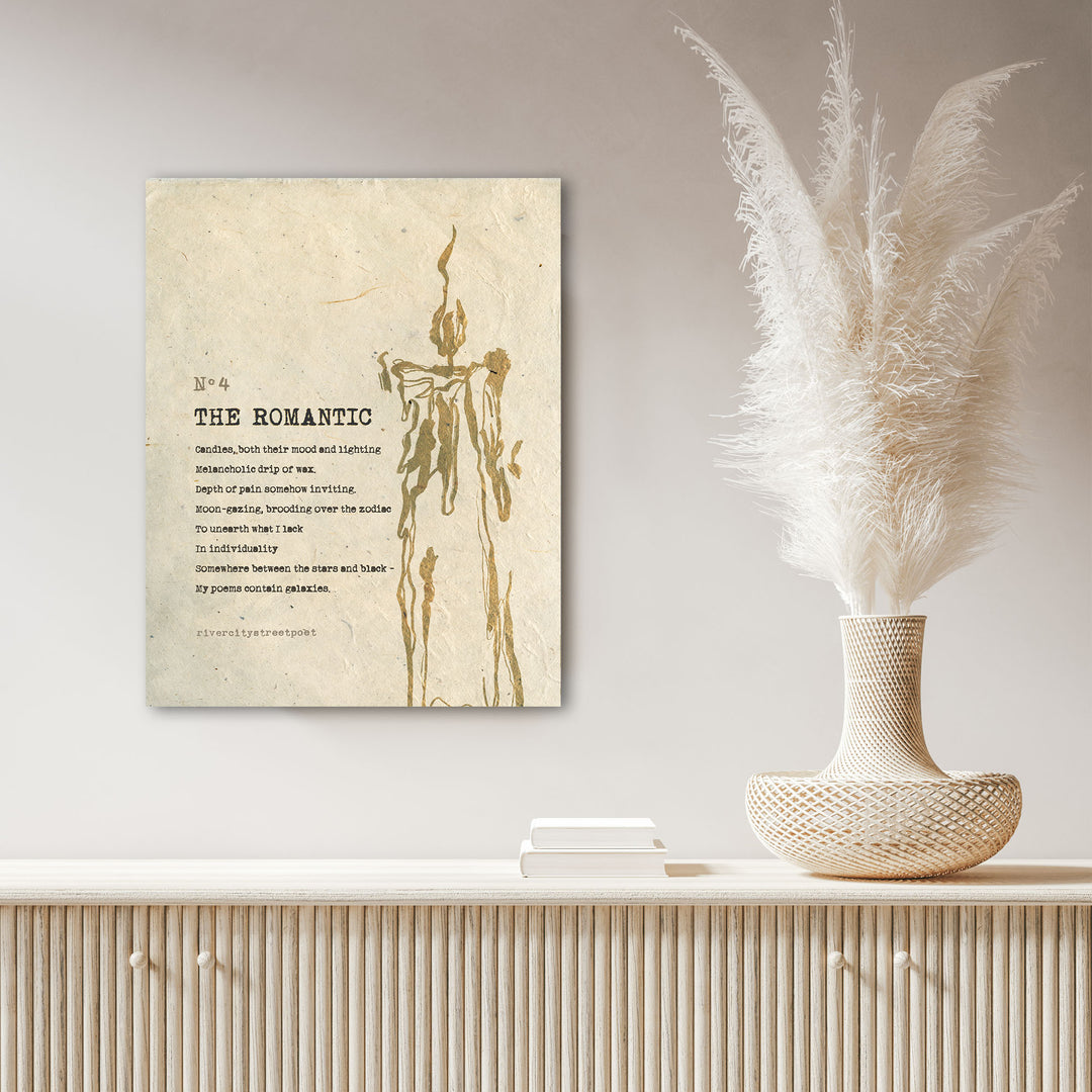 Enneagram No.4 'The Romantic' Poetic Wall Art