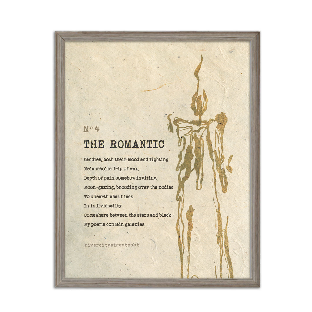 Enneagram No.4 'The Romantic' Poetic Wall Art