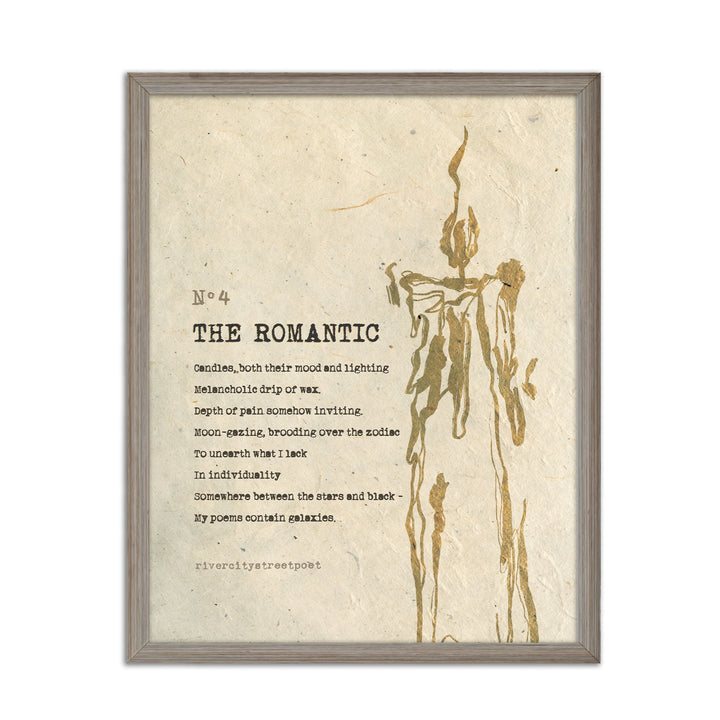 Enneagram No.4 'The Romantic' Poetic Wall Art
