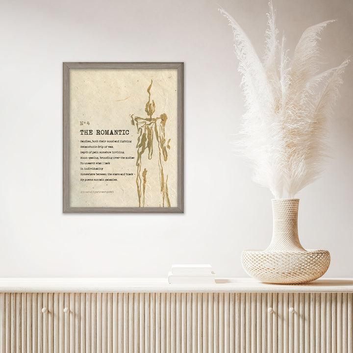 Enneagram No.4 'The Romantic' Poetic Wall Art
