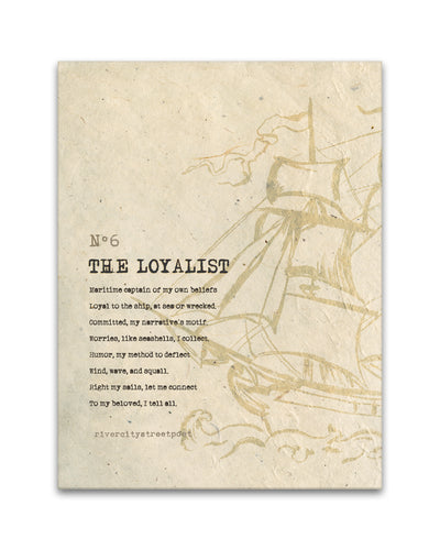 Enneagram No.6 'The Loyalist' Poetic Wall Art