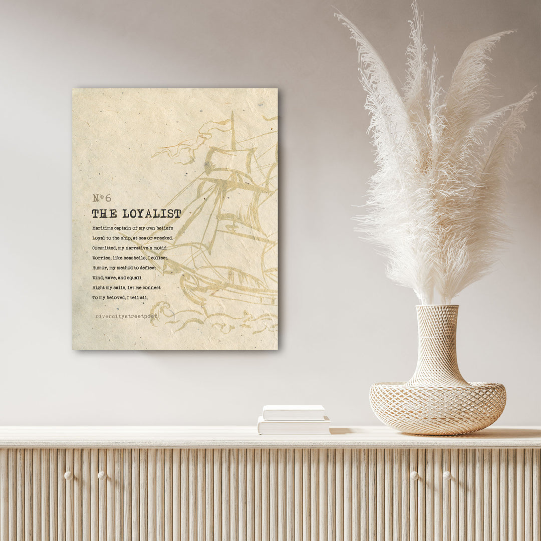 Enneagram No.6 'The Loyalist' Poetic Wall Art