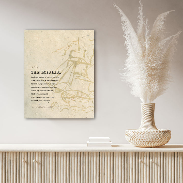 Enneagram No.6 'The Loyalist' Poetic Wall Art