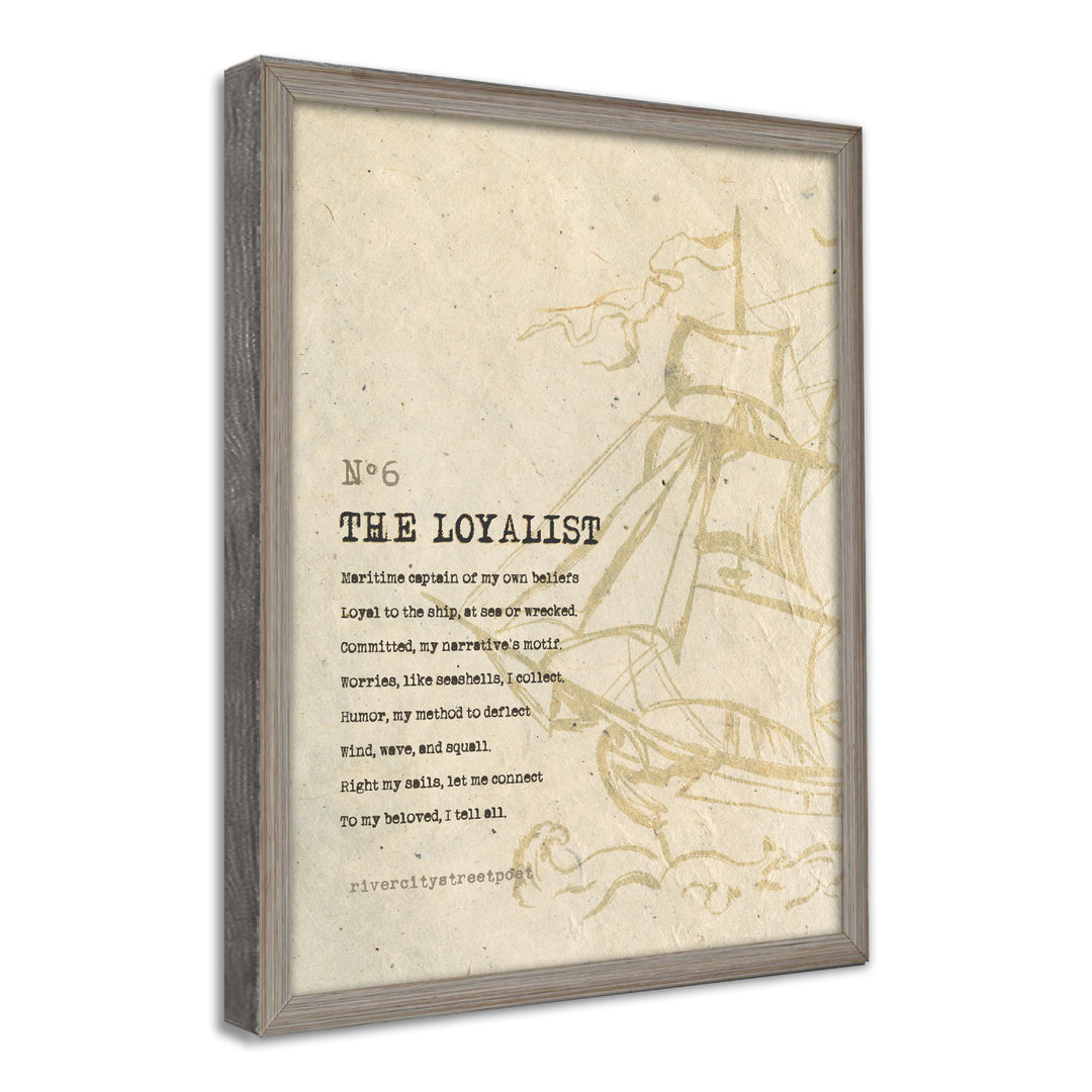 Enneagram No.6 'The Loyalist' Poetic Wall Art