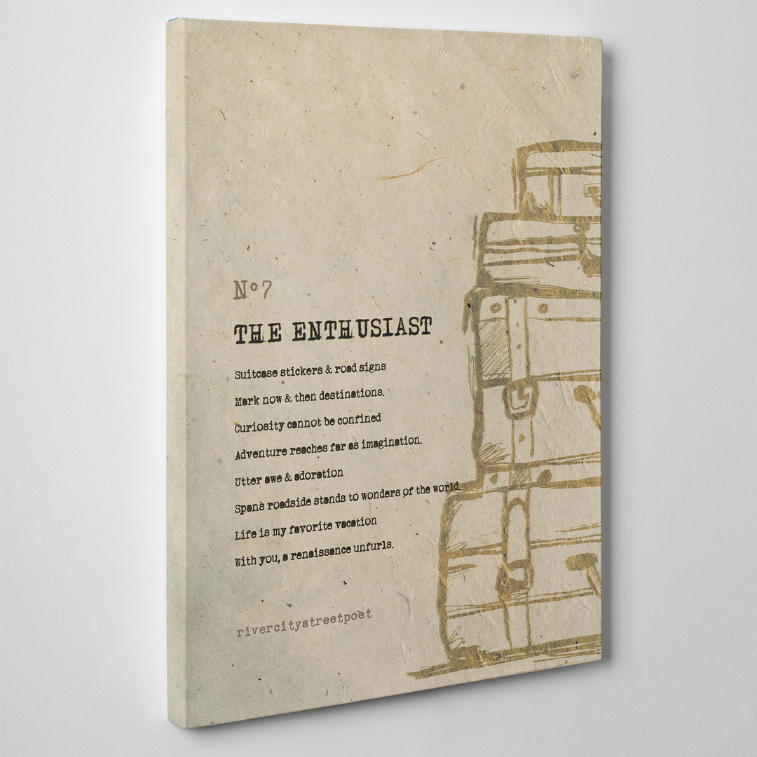 Enneagram No.7 'The Enthusiast' Poetic Wall Art