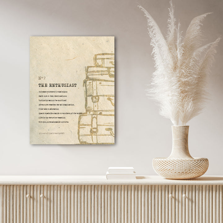 Enneagram No.7 'The Enthusiast' Poetic Wall Art
