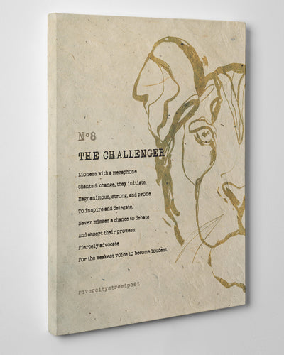 Enneagram No.8 'The Challenger' Poetic Wall Art
