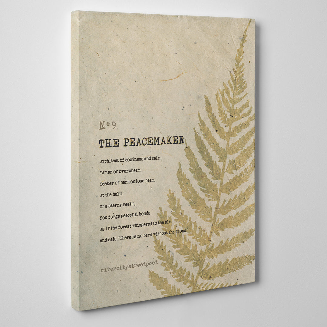 Enneagram No.9 'The Peacemaker' Poetic Wall Art