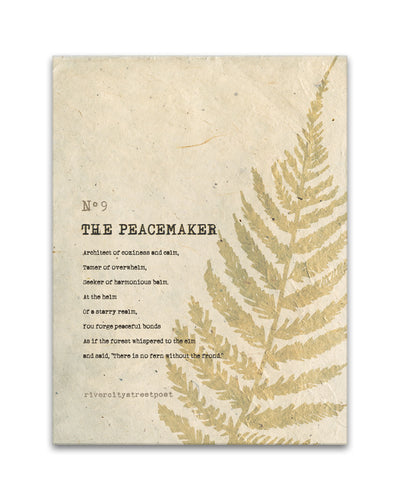 Enneagram No.9 'The Peacemaker' Poetic Wall Art