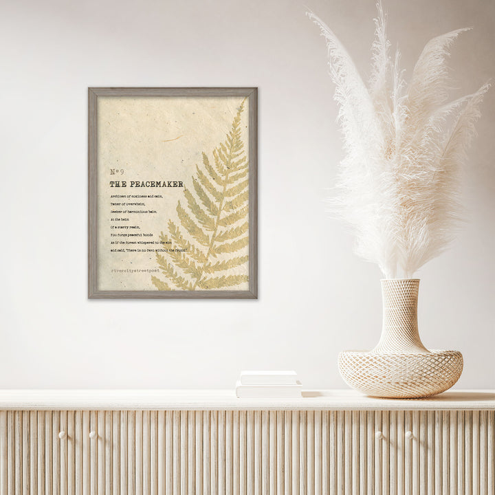 Enneagram No.9 'The Peacemaker' Poetic Wall Art