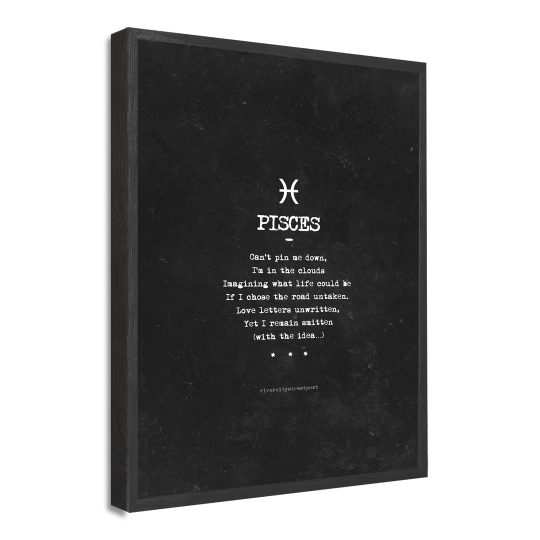 Zodiac - Pisces' Wall Art Print