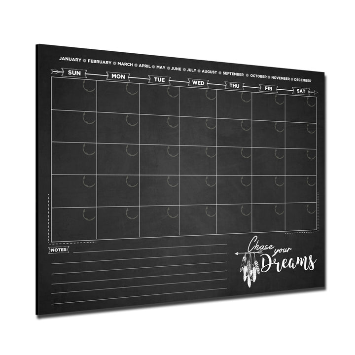 R2H Methods 'Chase Your Dreams' Dry Erase Monthly Calendar on ArtPlexi
