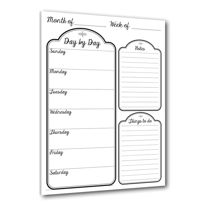 R2H Methods 'Day by Day' Dry Erase Daily Planner on ArtPlexi