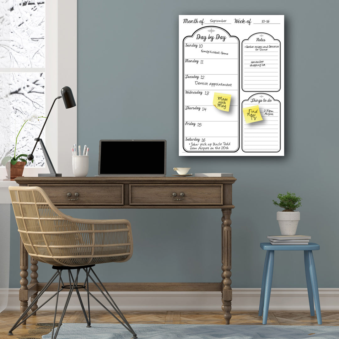 R2H Methods 'Day by Day' Dry Erase Daily Planner on ArtPlexi