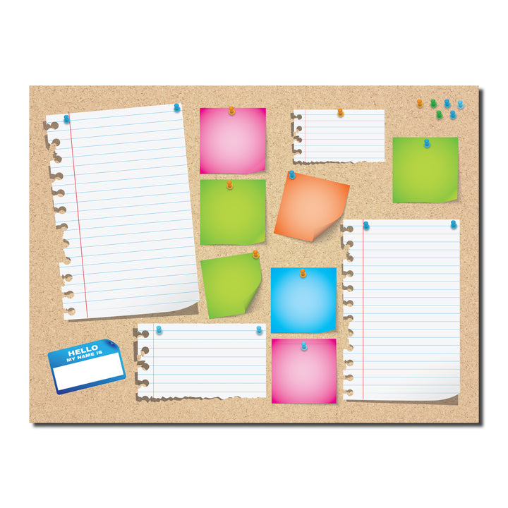 R2H Methods 'Cork Board' Dry Erase Memo Board on ArtPlexi