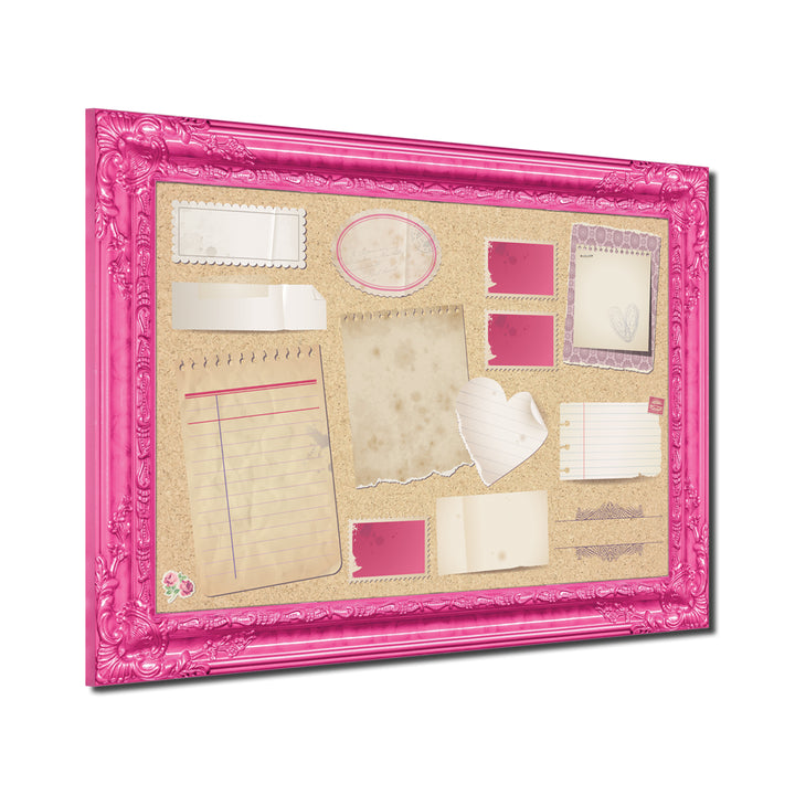 Pretty in Pink' Dry Erase Memo Board on ArtPlexi