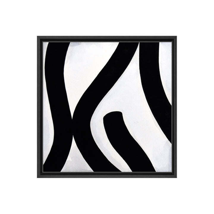 Curves I Framed Canvas Wall Art