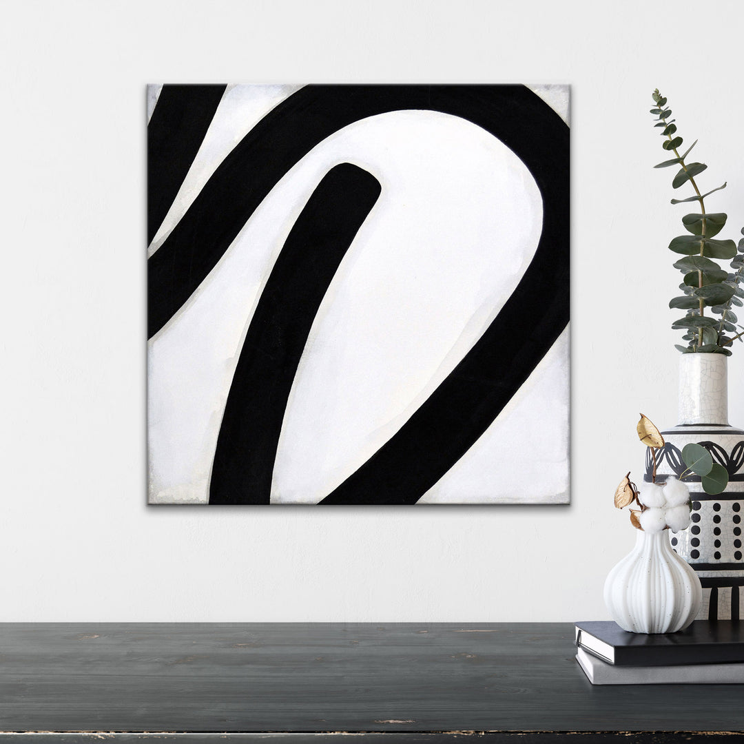 'Curves II' Wrapped Canvas Wall Art