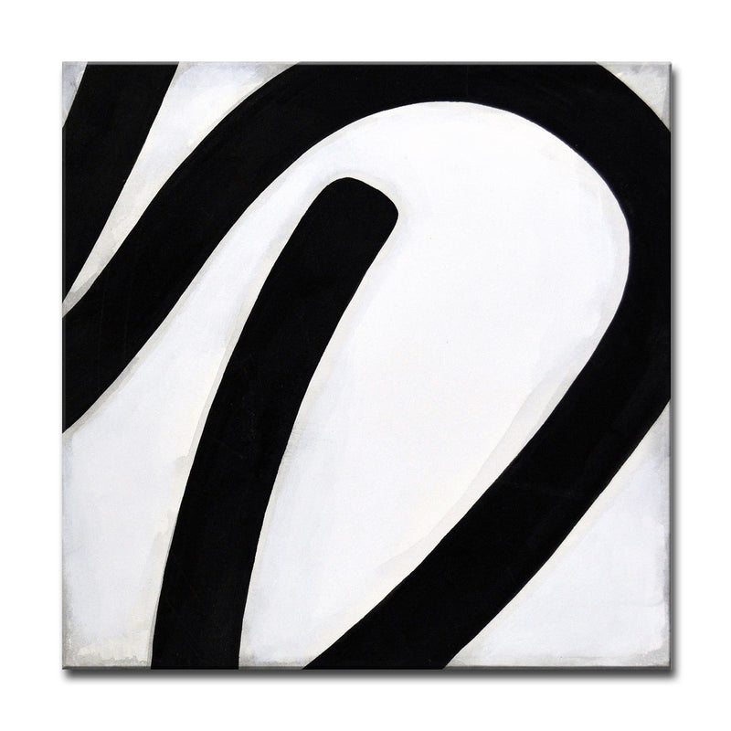'Curves II' Wrapped Canvas Wall Art