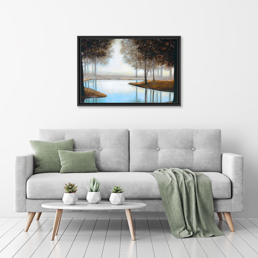 Woodland Retreat Framed Canvas Wall Art