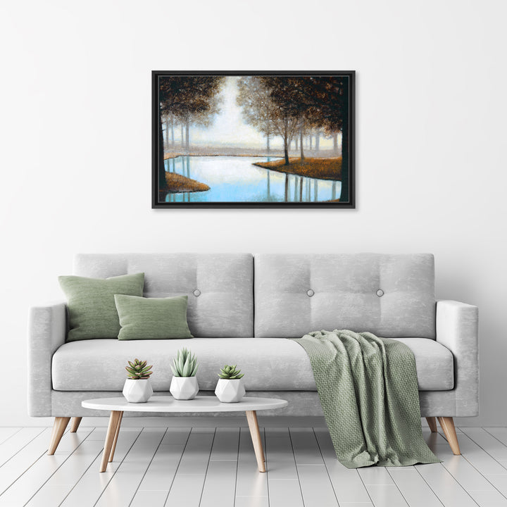 Woodland Retreat Framed Canvas Wall Art