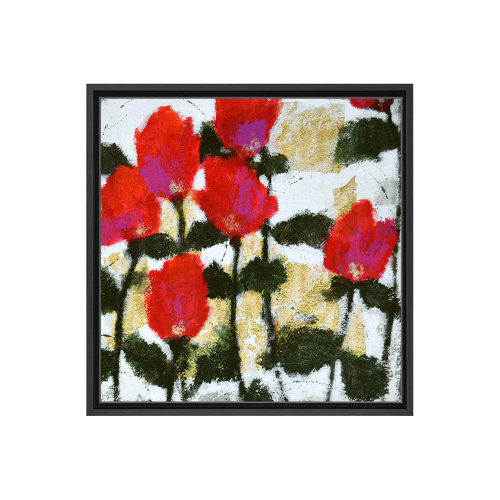 Heartbeats II Framed Canvas Wall Art