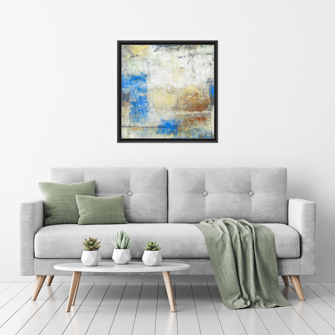 Harbor View II Framed Canvas Wall Art