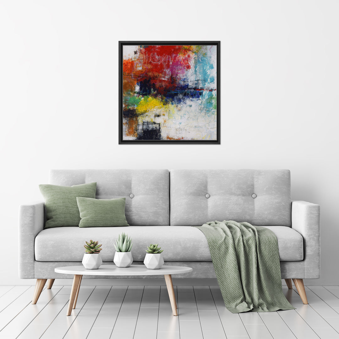 Rejuventated II Framed Canvas Wall Art