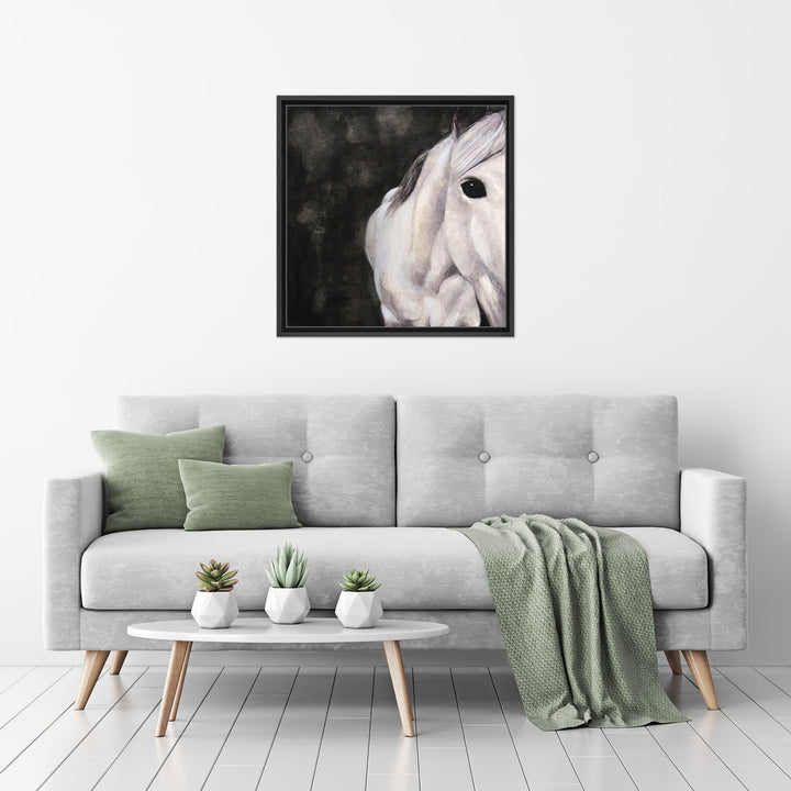 Spirit Horse Framed Canvas Wall Art