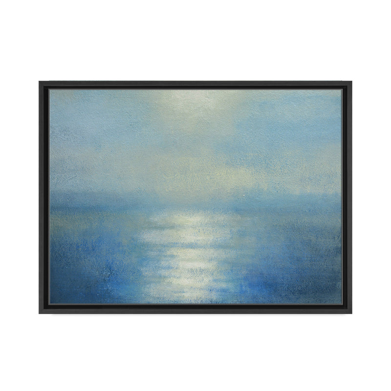 Coastal Sunrise Framed Canvas Wall Art